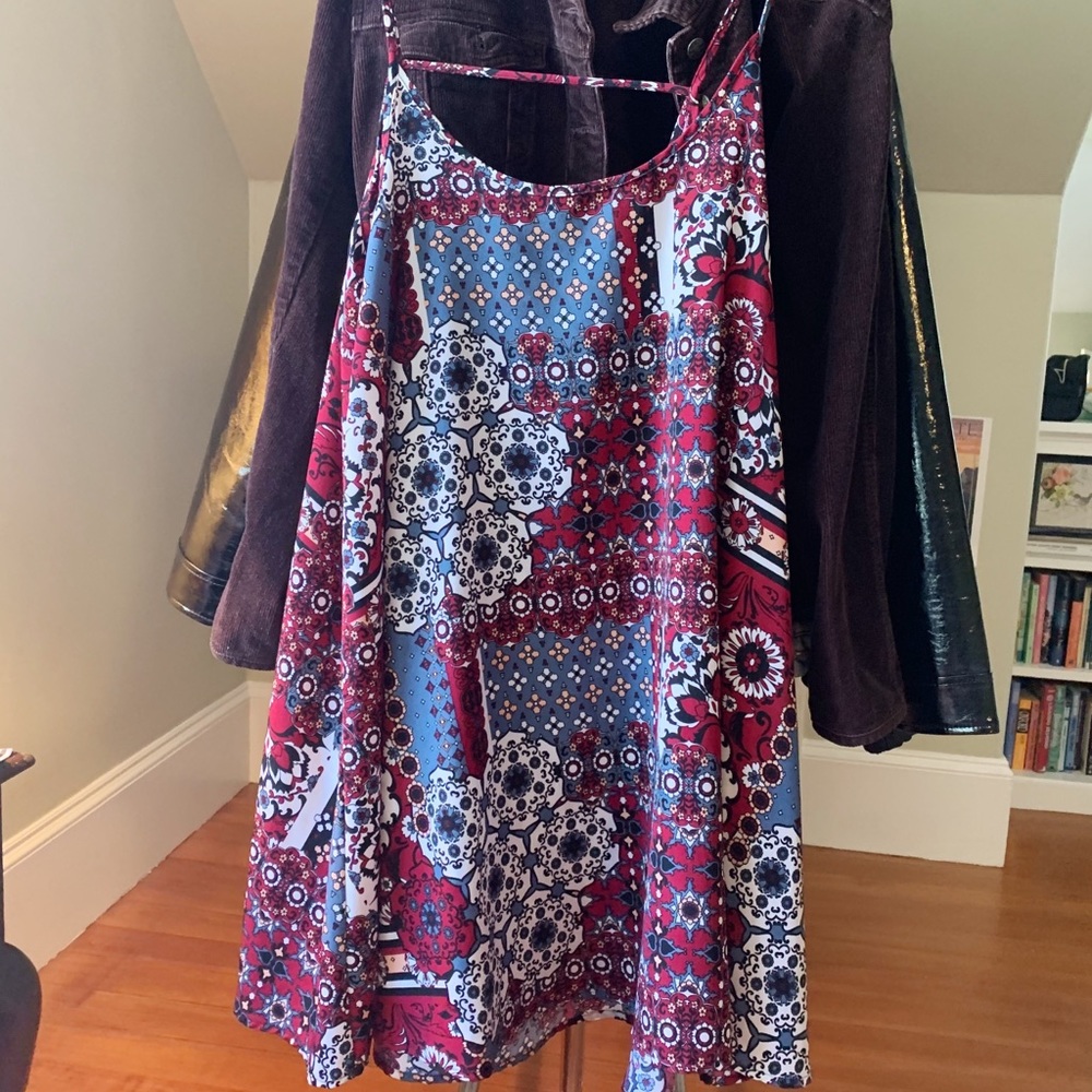 Free people slip dress floral